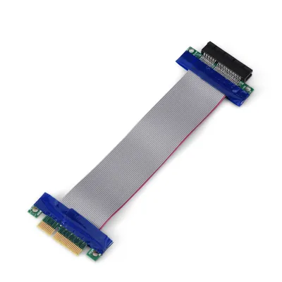 Imagen del producto de Cable plano, cable plano flexible, cable de extensión PCI-E, cable plano PCI Express, cable de extensión para tarjeta VGA