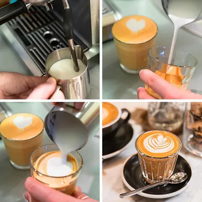 Produktbild von Milchkännchen 300 ml - Edelstahl - Für Cappuccino und Latte
