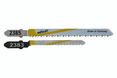Image de wolfcraft 5 Lames de scie sauteuse pour stratifiés, assorties