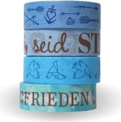 Produktbild von Washi Tapes Set himmelblau "Suche den