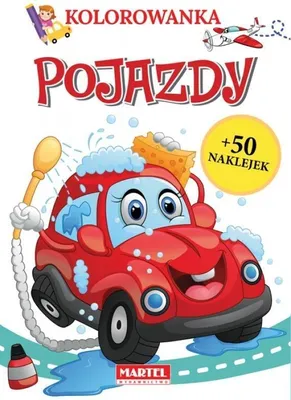 Immagine prodotto di Pojazdy. Kolorowanka z naklejkami