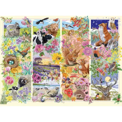 Produktbild von GIBSONS Puzzle Jahreszeiten 1000 Teile