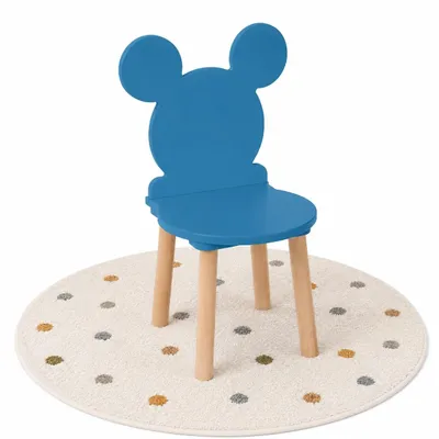 Produktbild von Holz-Kinderstuhl für Kinder von 2-7 Jahren, Ergonomisches Design