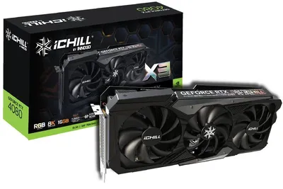 Produktbild von GeForce RTX 4080 ICHILL X3, Grafikkarte