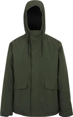 Immagine prodotto di Regatta - Giacca "Sterlings", impermeabile da uomo, isolata RG12236 (XL) (cachi scuro/nero)