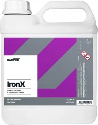 Zdjęcie produktu dla CarPro IronX 4l 400ML MEGA MOCNA - krwawiąca felga, lakier