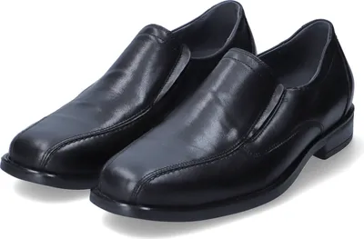 Zdjęcie produktu dla Waldläufer buty wsuwane HENRY męskie gładka skóra czarnyRozmiar:6½