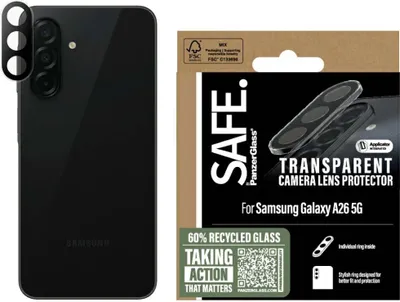 Image de Safe By Panzerglass Anneaux de Protection pour Samsung Galaxy A26 5G - Clair