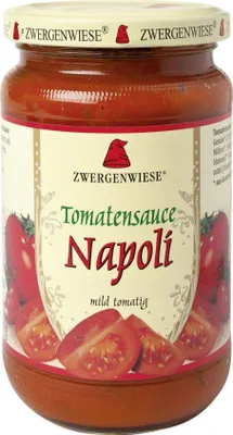 Image de Zwergenwiese Sauce tomate Napoli350g