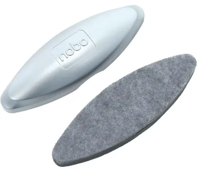 Produktbild von Nobo Diamond Wischer für Glastafeln, Tafelreinigung trockene Tücher, Silber, 42 mm, 200 mm, 58 mm, 90 g