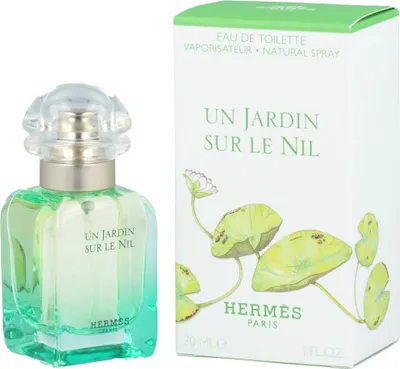 Obrázek produktu pro Hermes Un Jardin Sur Le Nil, Unisex, 30 ml, Nedoplnitelná lahvička, Sprej, Alcohol, Parfum (Fragrance), Aqua (Water), Limonene, Hydroxycitronellal, Citronellol, Hexyl..., 1 kusů