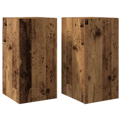 Obrázek produktu pro vidaXL TV skříňky 2 ks. Vzhled rekultivovaného dřeva 30,5x30x60 cm materiál na bázi dřeva