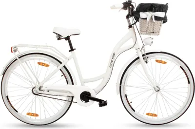 Obrázek produktu pro Městské kolo Goetze Style Alu 28" – 3 rychlosti Nexus, hliníkové  rám 18", LED osvětlení, košík