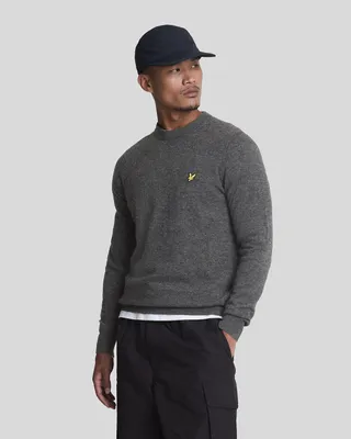 Image de Lyle & Scott Kn2114vc Pull gris S Homme gris S