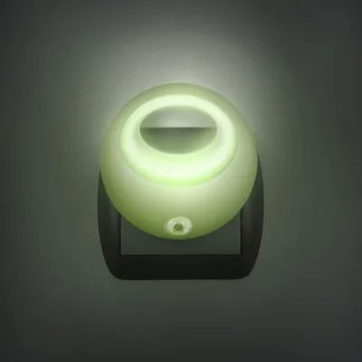 Produktbild von LED-Nachtlicht mit Dämmerungssensor – Automatisches Ein-/Ausschalten für Steckdose – Energieeffiziente LED-Beleuchtung 1W – Gropen – Kompaktes Nachtlicht für Flur, Schlafzimmer und Kinderzimmer [20275GR]