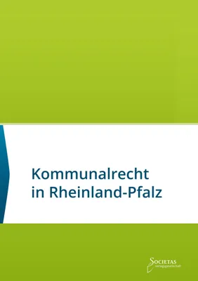 Produktbild von Kommunalrecht in Rheinland-Pfalz