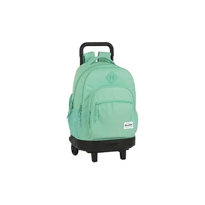 Image de Safta Big Compact Sac à dos à roulettes 33l Vert Vert One Size