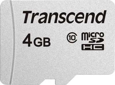 Immagine prodotto di Transcend 300S - Scheda di memoria flash - 4 GB - Classe 10 - microSDHC