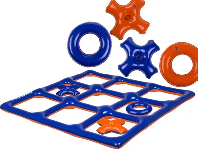 Produktbild von Aufblasbares Wasserspiel Tic Tac Toe schwimmendes Pool Spielset