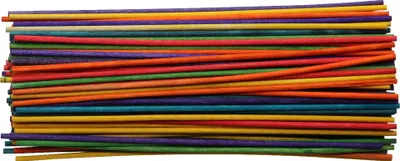 Produktbild von Glorex Rundstäbe farbig 2 x 148 mm 100 Stück