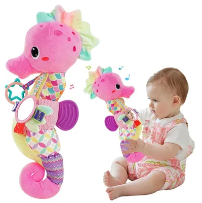 Produktbild von Baby Spielzeug Musik & Sensorik 0-12 Monate mit Rassel, Spiegel, Beißring
