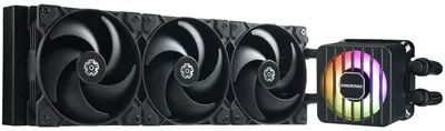 Obrázok produktu pre Enermax LIQMAXFLO SR ELC-LMF360-SF - kvapalinový chladiaci systém pre procesory - ARGB - veľkosť chladiča: 360 mm - (pre: LGA115x Socket, LGA1200, LGA1366, LGA1700, LGA2011, LGA2011-3 (Square ILM), LGA2066, AM4, AM5) - meď - 120 mm (ELC-LMF360-SF)