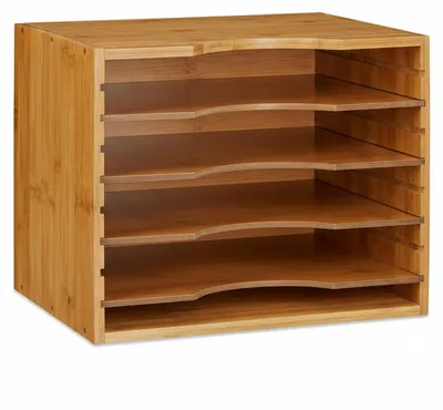 Obrázek produktu pro relaxdays 10020322_0 relaxdays Briefständer braun