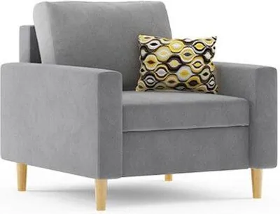 Produktbild von Sessel ETNA Seßel, klassische Sessel für Wohnzimmer, Grau
