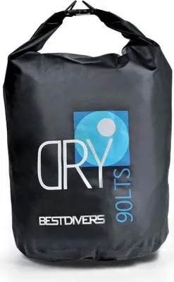 Image de Best Divers Sac étanche en Pvc 90l Noir Noir One Size