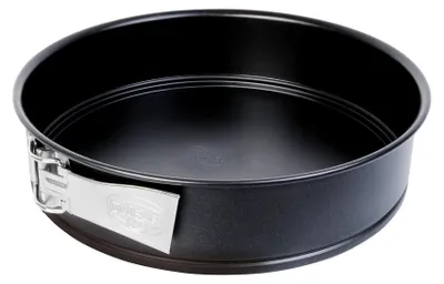 Zdjęcie produktu dla Forma do pieczenia Dr. Oetker, okrągła, o średnicy 24 cm, z płaskim dnem, wykonana ze stali