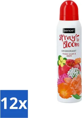 Produktbild von Sence - Body-X Women - Deodorant - Spray - 150 ml - Vorteilspack - 12 Stücke