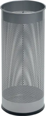 Obrázok produktu pre Odolný 3350 23 Stojan na dáždniky kovový okrúhly 28,5 l, strieborná metalíza