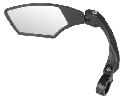Zdjęcie produktu dla Lusterko rowerowe - Regulowane 3D - Czarne - Lusterko lewe - Lusterko kierownicy do e-bike