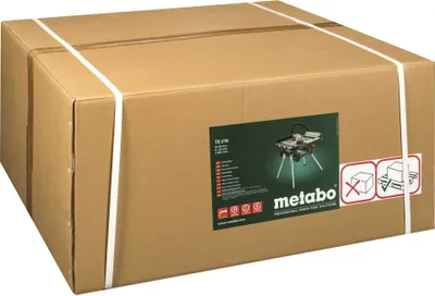 Zdjęcie produktu dla Stołowa pilarka tarczowa Metabo TS 216 z ramą podstawy