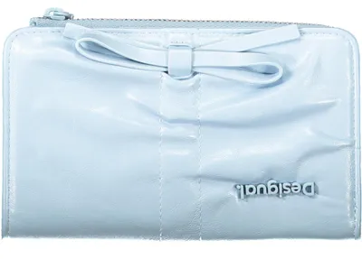 Produktbild von Damen-Geldbörse Blau mit Münzfach und doppelten Kartenfächern