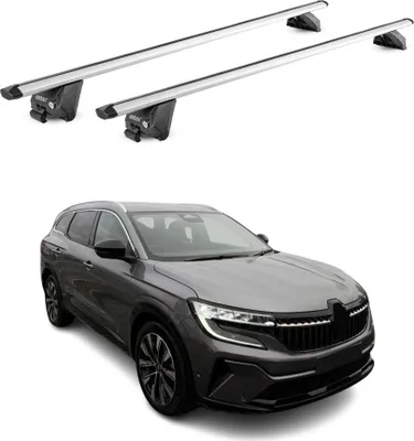 Produktbild von Dachträger Grundtäger für Renault Espace 2023-2025 100kg Alu Silber 2tlg ABE