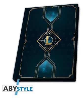 Produktbild von ABYstyle League of Legends Hexteck Logo A5 Notizbuch