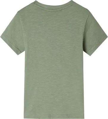 Produktbild von vidaXL Kinder-Kurzarmshirt Helles Khaki 116