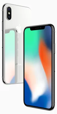 Produktbild von Apple iPhone X, Farbe Silber (Silver), 3 GB de RAM, 64 GB de Interner Speicher, Display ion-x de 5,8", Kamera Dual de 12 + 7 MP. System iOS 11. - Smartphone komplett entsperrt. UK. Version.