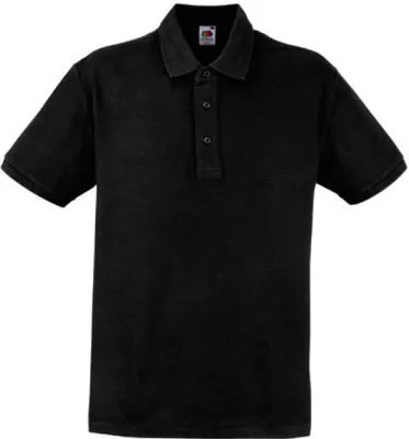 Immagine prodotto di Polo pesante uomo - Colore: Nero - Taglia: 3XL