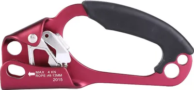 Produktbild von Outdoor-Bergsteigen Klettern Steigbügelschutz rechts für 8-13 mm Seil rot