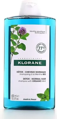 Produktbild von Klorane Detox Shampoo With Organic Mint 400ml