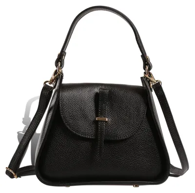 Produktbild von Toscanto Damen Schultertasche Leder Tasche schwarz D2OTT871SS1