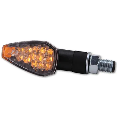 Produktbild von SHIN YO Peak LED Indicator Gehäuse  Schwarz / Linse Klar (Paar), Vorn & Hinten