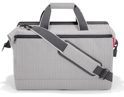 Produktbild von reisenthel travelling allrounder L pocket - Reisetasche 48 cm (herringbone grey)