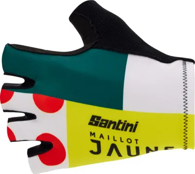 Immagine prodotto di SANTINI Guanti da ciclismo senza dita - TDF COMBO - multicolore M