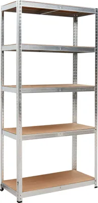 Obrázek produktu pro Skladovací regál 5 úrovní 625 kg 150 X 75 X 30 cm