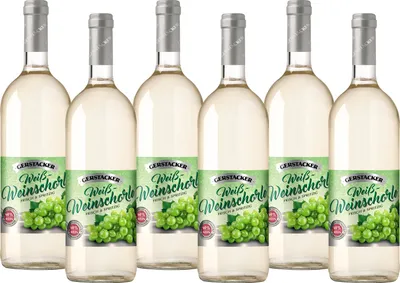 Produktbild von Gerstacker Weißweinschorle (6 x 1 l)