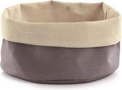 Produktbild von Famanu Brottasche rund 20x12cm - Antrazit