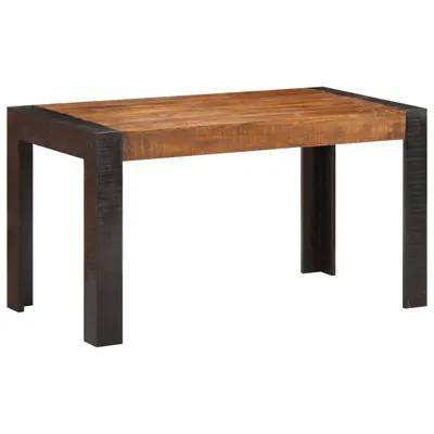 Obrázek produktu pro The Living Store jídelní stůl 140x70x76 cm Hrubé mangové masivní dřevo